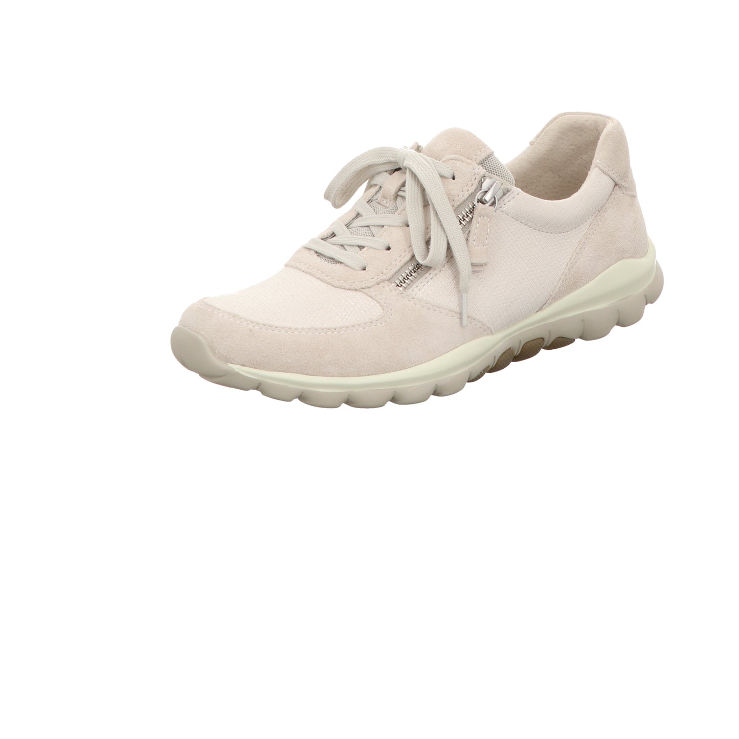 Gabor Damen Schnürschuh bequem  in weiss