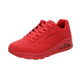 Skechers Herren Schnürschuh Uno-Stand On Air in rot