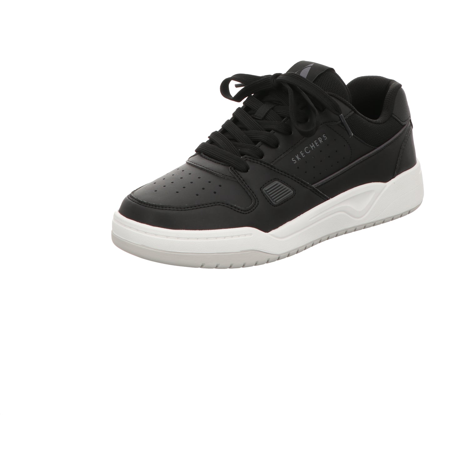 Skechers Herren Schnürschuh Koop Court Tiebreak in schwarz