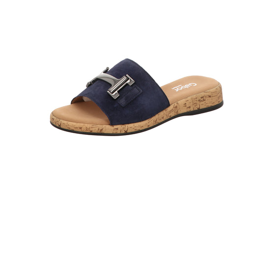 Gabor Damen Pantolette Rhodos in blau