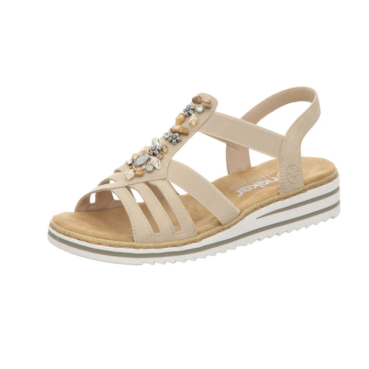 Rieker Damen Sandale Morelia in orange