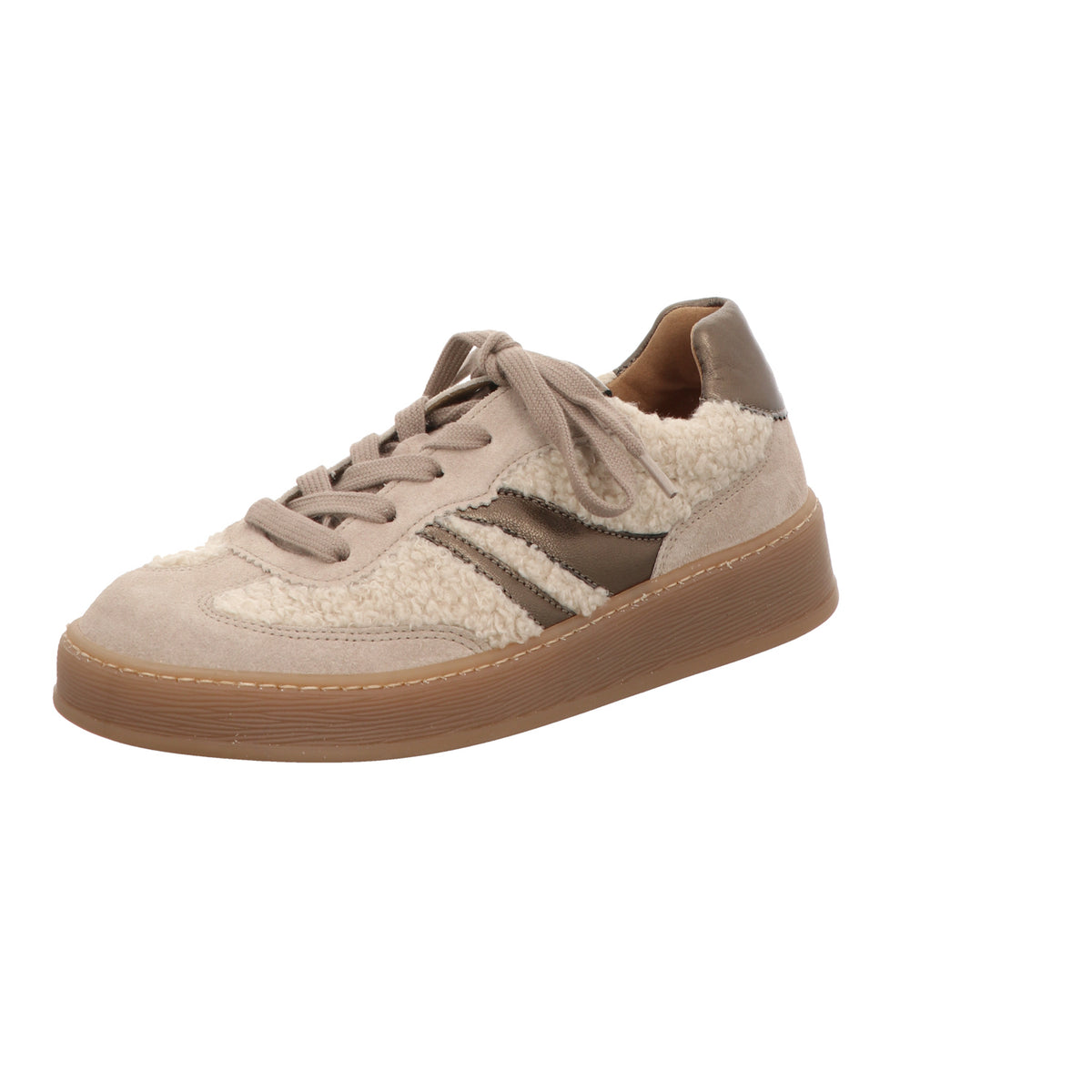 Gabor Damen Schnürschuh  in beige