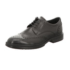 Ecco Herren Schnürschuh Lisbon in schwarz