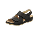 vital Damen Sandale bequem  in schwarz