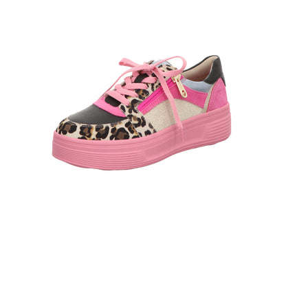 Tamaris Damen Schnürschuh M8371544 in pink muti