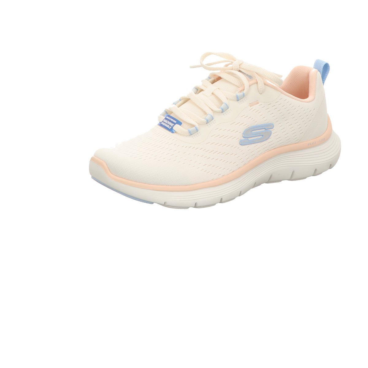 Skechers Damen Schnürschuh Flex Appeal 5.0 in beige