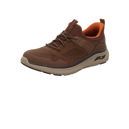 Skechers Herren Schnürschuh Slip-In Arch Fit in braun