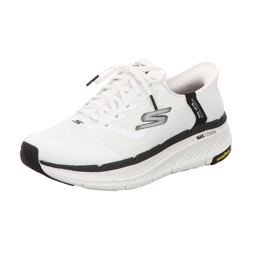Skechers Herren Slipper Slip-Ins Max Cushioning in weiss