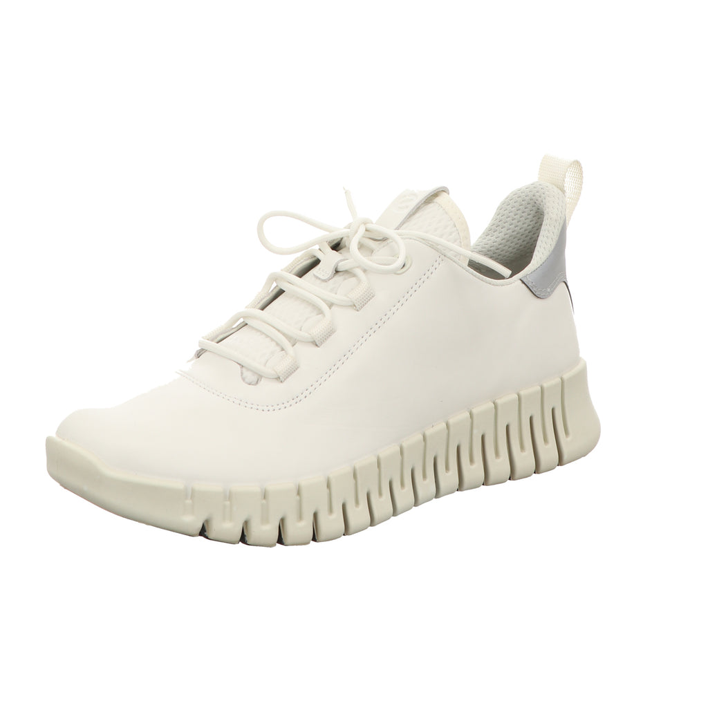 Ecco Damen Schnürschuh Gruuv in weiss