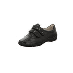 Waldläufer Damen Slipper bequem Henni in schwarz