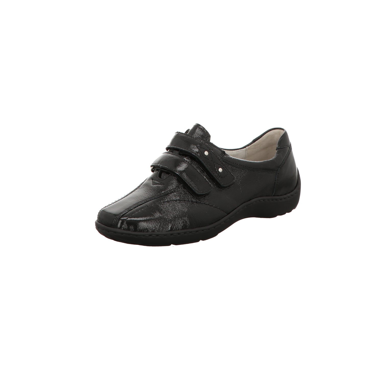 Waldläufer Damen Slipper bequem Henni in schwarz