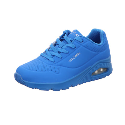 Skechers Damen Schnürschuh Uno in blau