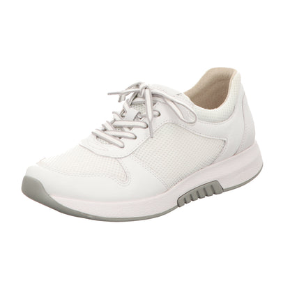 Gabor Damen Schnürschuh bequem  in weiss
