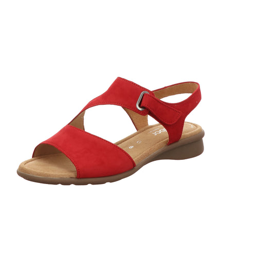 Gabor Damen Sandalette Florenz in rot
