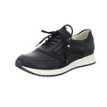 Waldläufer Damen Schnürschuh bequem H-Vicky in blau