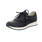 Waldläufer Damen Schnürschuh bequem H-Vicky in blau