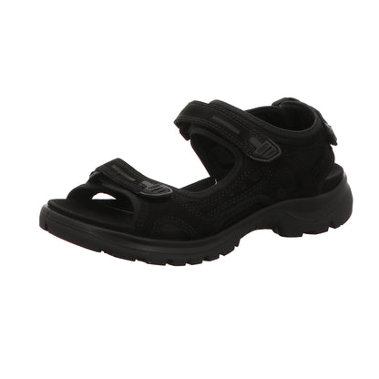 Ecco Damen Sandalette Rec.offroad in schwarz