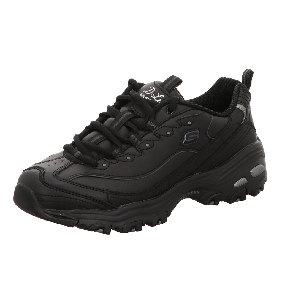 Skechers Damen Schnürschuh D'lites Fresh Start in schwarz