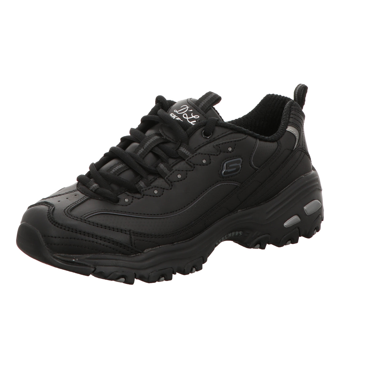 Skechers Damen Schnürschuh D'lites Fresh Start in schwarz