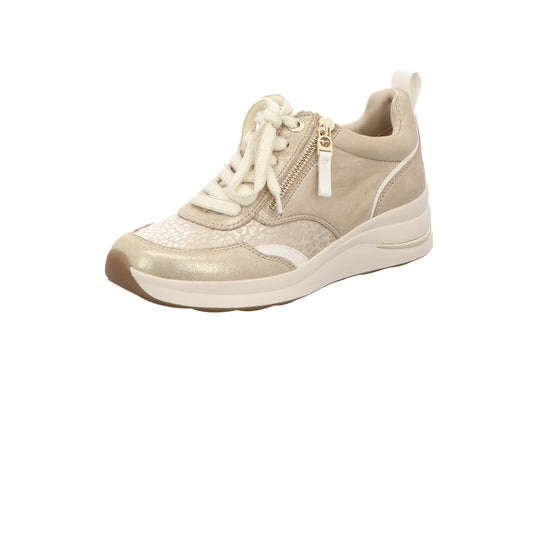 Tamaris Damen Schnürschuh M8371443 in beige glam