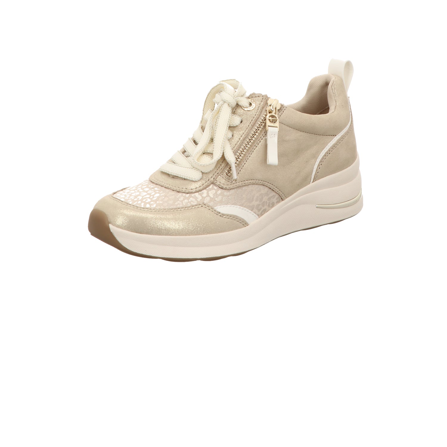 Tamaris Damen Schnürschuh M8371443 in beige