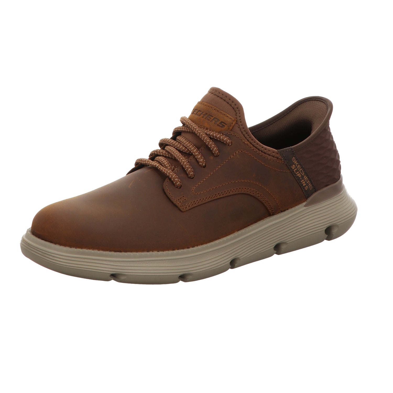 Skechers Herren Slipper Slip Ins  Garza Gervin in braun