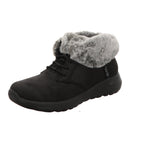 Skechers Damen Schnürstiefel Slip Ins On The Go Joy Cozy in schwarz