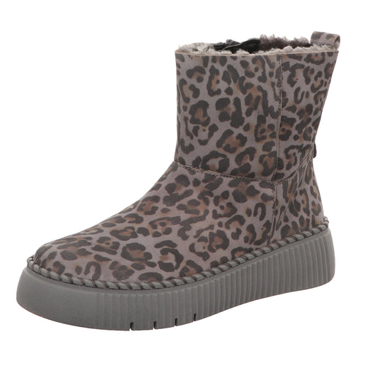 Gabor Damen Schnürstiefel  in grau