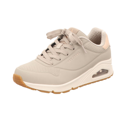 Skechers Damen Schnürschuh Uno-Golden Air in grau