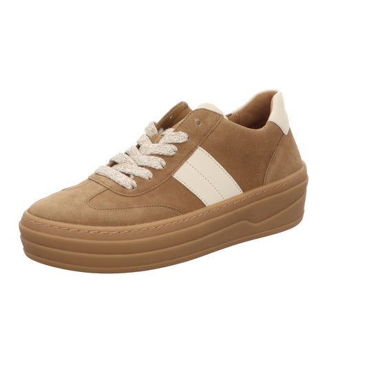 Gabor Damen Schnürschuh  in beige