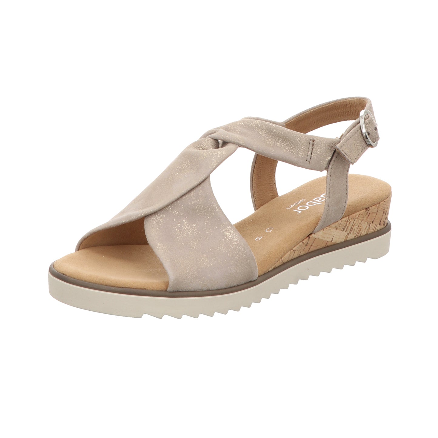 Gabor Damen Sandalette Genua in beige
