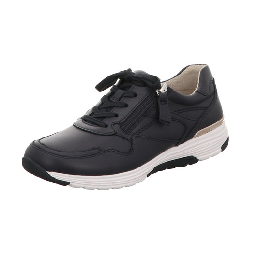 Gabor Damen Schnürschuh bequem  in blau