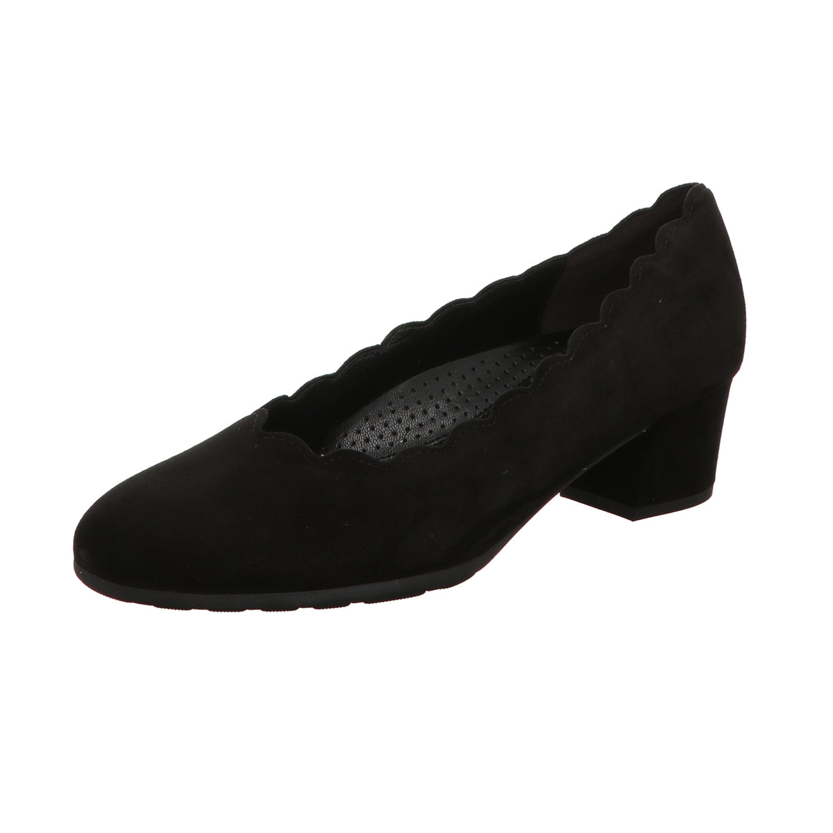 Gabor Damen Pumps bequem Tunis in schwarz