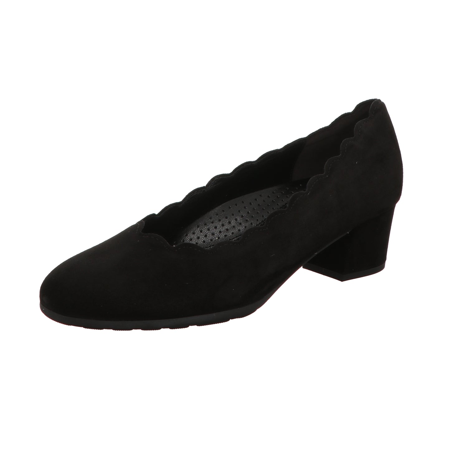 Gabor Damen Pumps bequem Tunis in schwarz