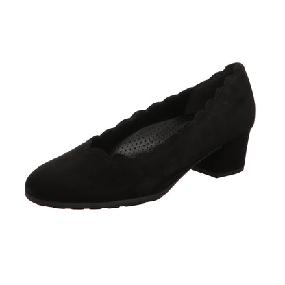 Gabor Damen Pumps bequem Tunis in schwarz