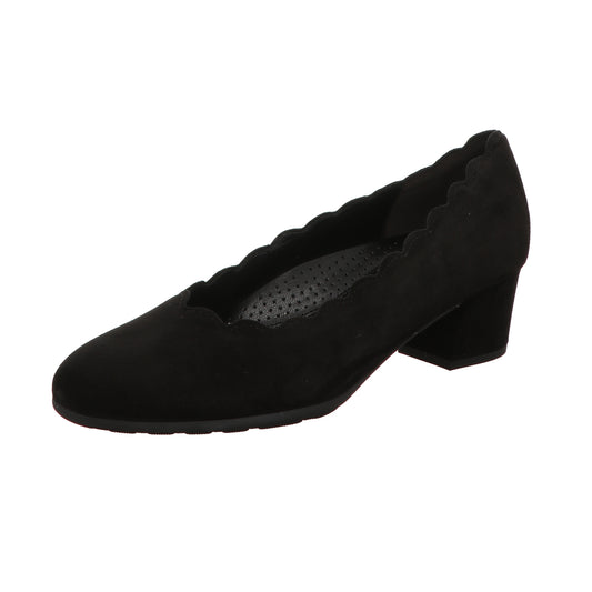 Gabor Damen Pumps bequem Tunis in schwarz