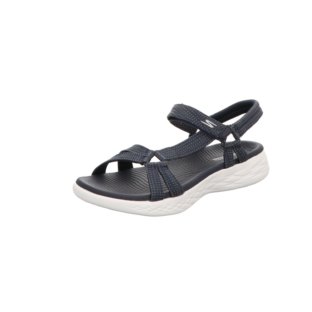 Skechers Damen Sandalette On The Go 6000 Brilliancy in blau