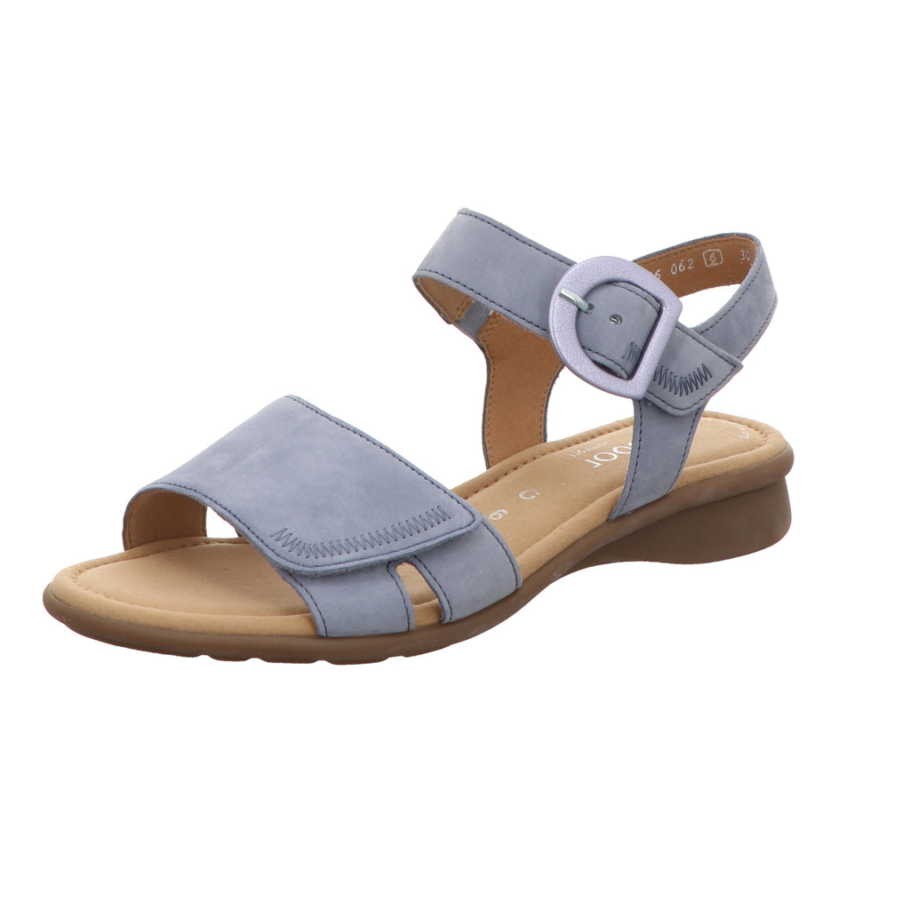 Gabor Damen Sandalette Florenz in blau