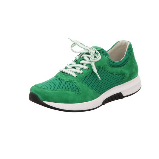 Gabor Damen Schnürschuh bequem  in gruen