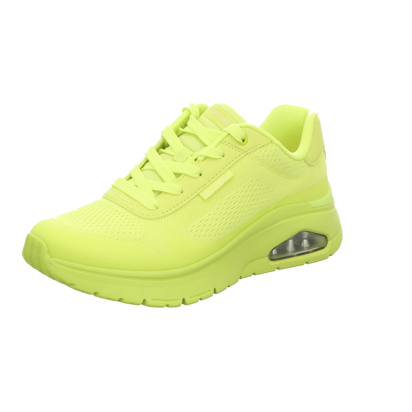 Skechers Damen Schnürschuh Uno Flex Spring On Air in gruen