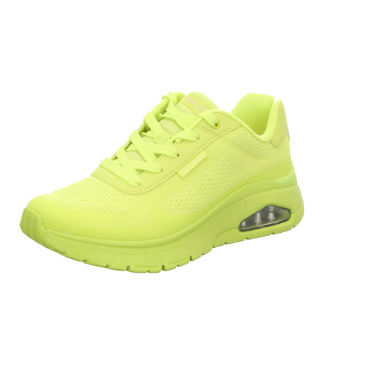 Skechers Damen Schnürschuh Uno Flex Spring On Air in gruen
