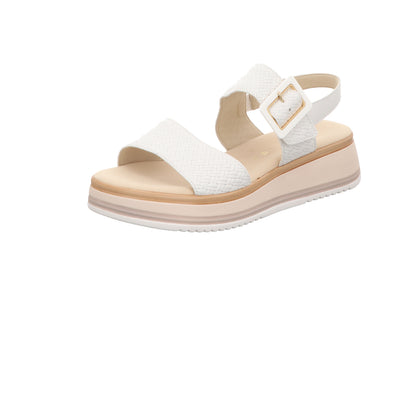 Gabor Damen Sandalette Rhodos in weiss