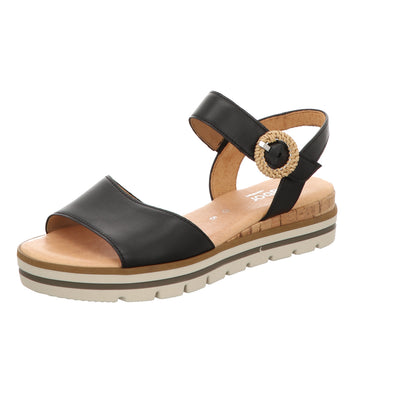 Gabor Damen Sandalette  in schwarz