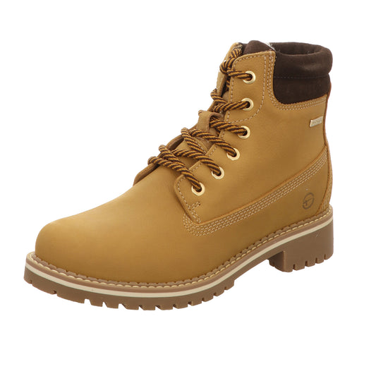 Tamaris Damen Schnürstiefel M2624441 in gelb