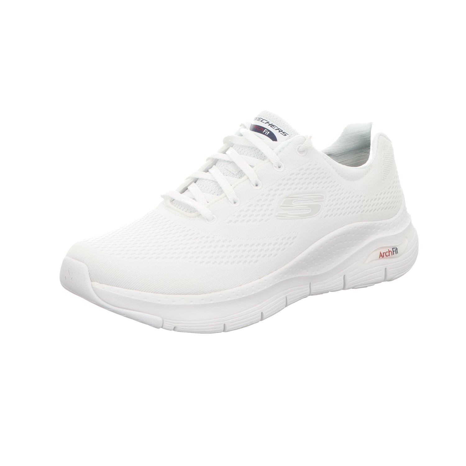 Skechers Damen Schnürschuh Arch Fit in beige