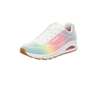Skechers Damen Schnürschuh Uno-Eye-Catching in weiss