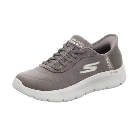 Skechers Damen Slipper Slip-Ins-Go Walk Flex-Mali in grau