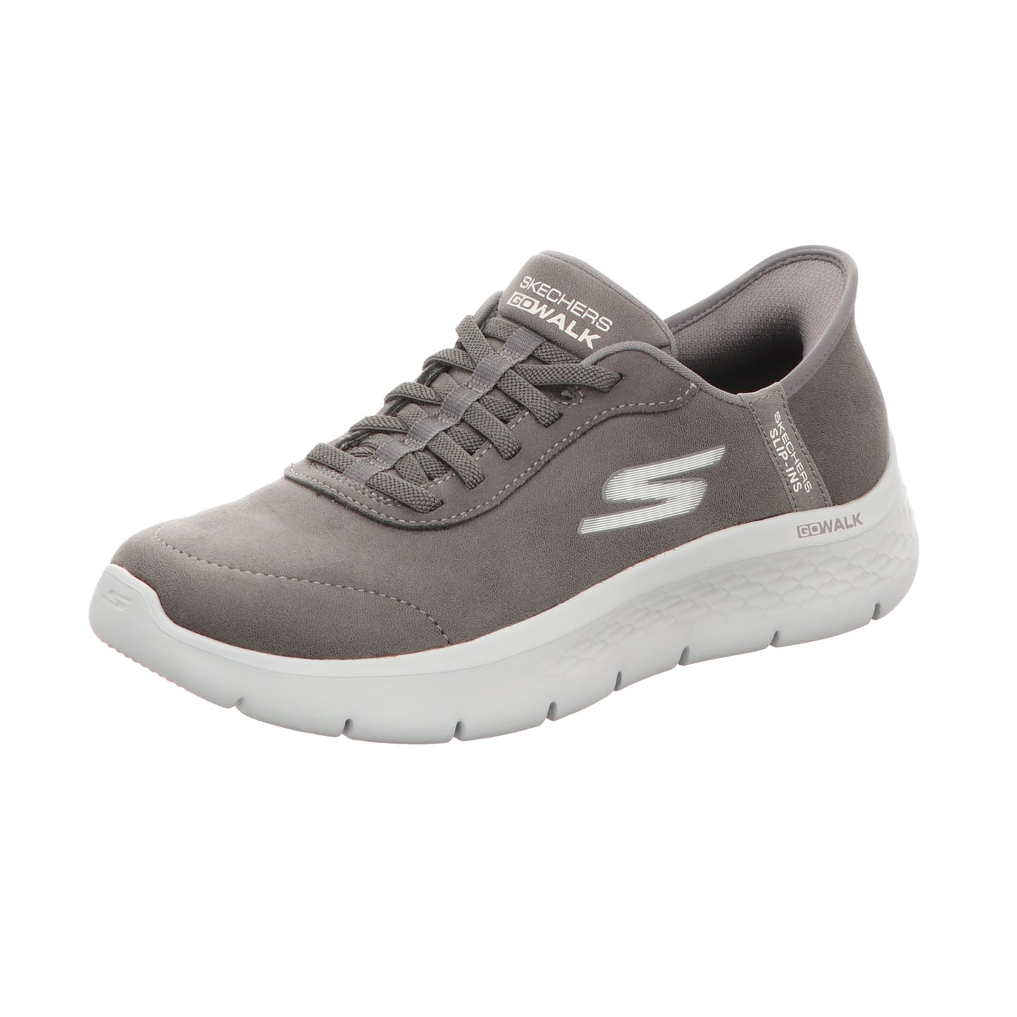 Skechers Damen Slipper Slip-Ins-Go Walk Flex-Mali in grau