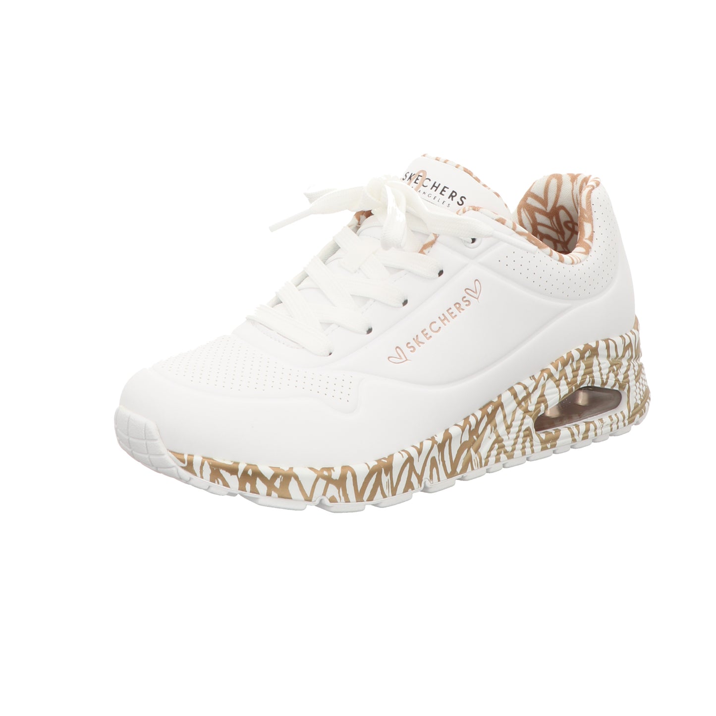 Skechers Damen Schnürschuh  in weiss