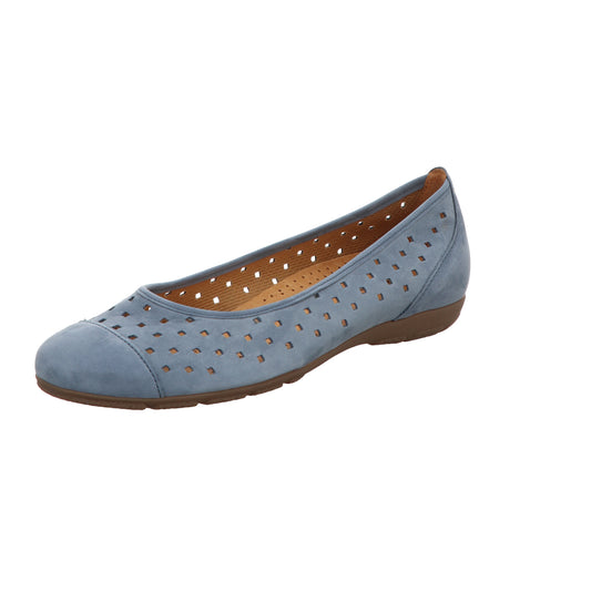 Gabor Damen Ballerina  in blau